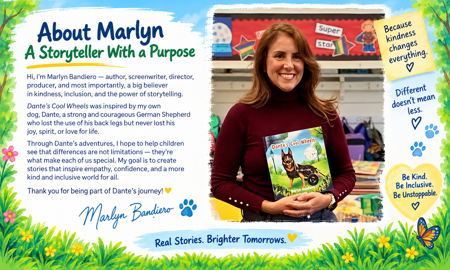 About Marlyn — A Storyteller With a Purpose