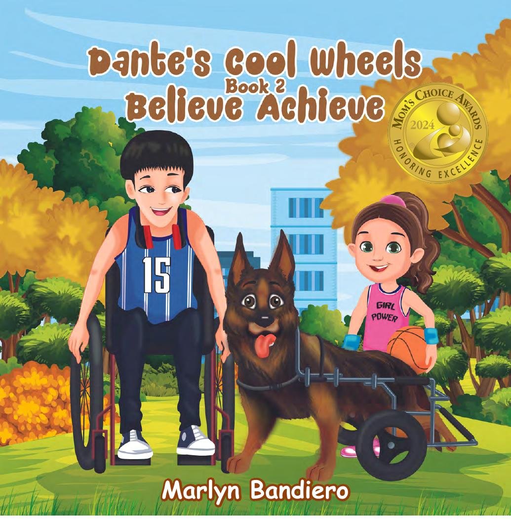 Dante's Cool Wheels Book 2 Believe, Achieve cover